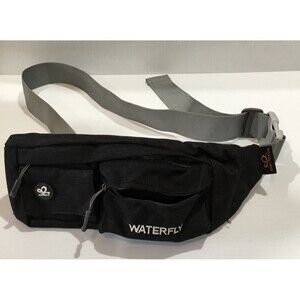 Fanny Pack Men Women Water Resistant Hiking Waist Belt Bag Waterfly Black